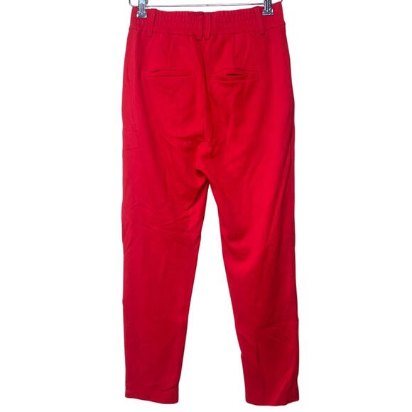 Drykorn Tailored Red Dress Pants Women's *DImensions In Picture* - Picture 2 of 8